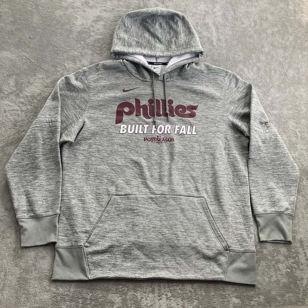 Nike Hoodie Men XL Philadelphia Phillies Team Issued Player Worn Baseball 4 Kemp